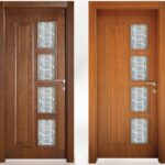 NATURAL WOOD COVERING INTERIOR DOOR(DW10019)2