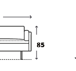 Elitte Office Sofa OFC10060