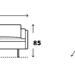 Fox Office Sofa OFC10046