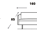 Maggie Office Sofa OFC10033