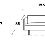 Mistral Office Sofa OFC10031